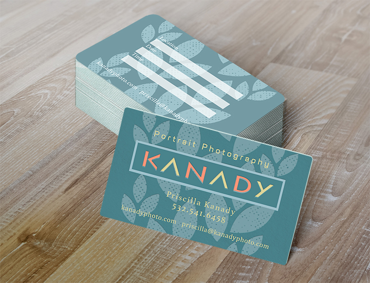 Business Cards for Kanady Photography